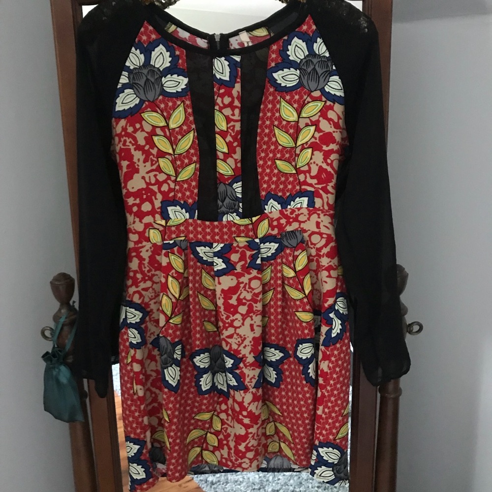 Lovemarks Multi Colored Mini Dress - Picture 2 of 5